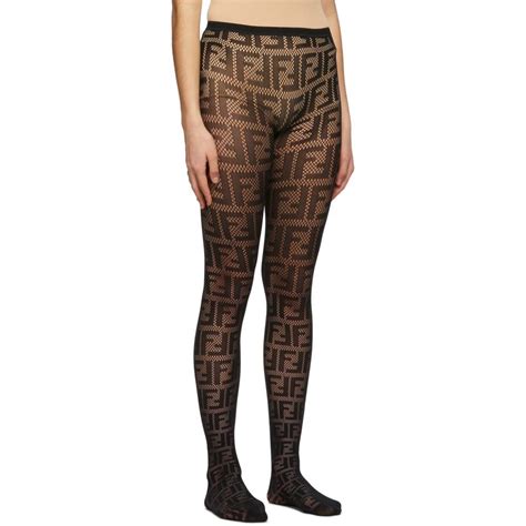 fendi skims tights black|fendi tights size ii.